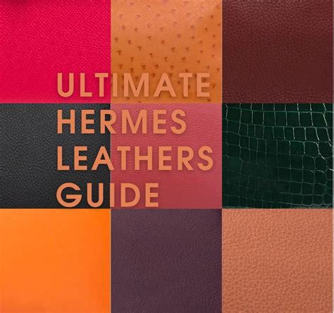 hermes au leather|types of hermes leather.